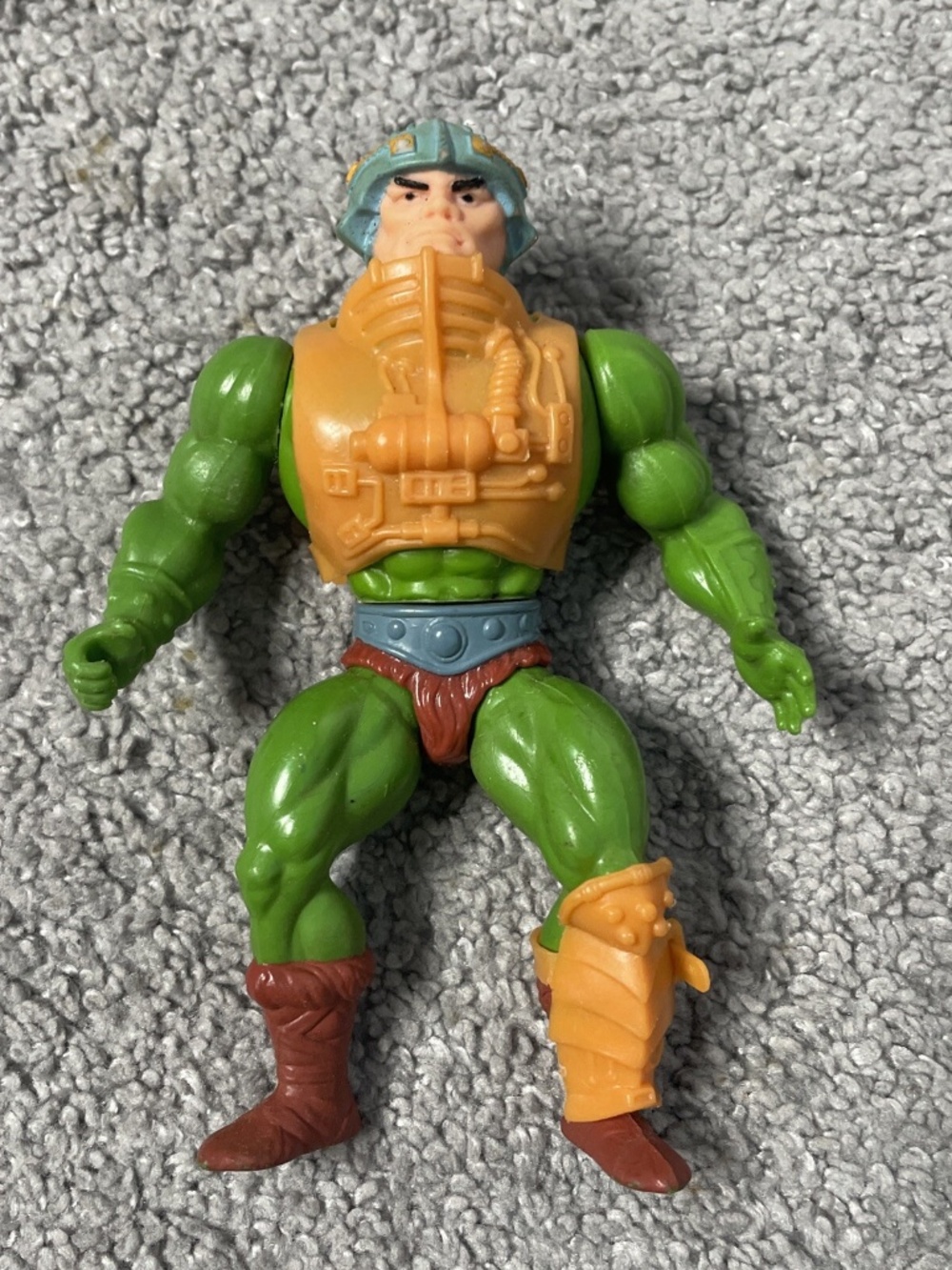 He-Man Motu Vintage 1981 Mattel Action Figure Man At Arms Master Of The Universe